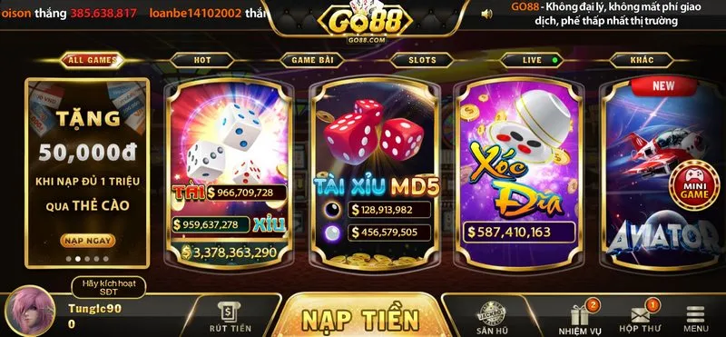 Đánh giá tổng quan về nhà game Go 88