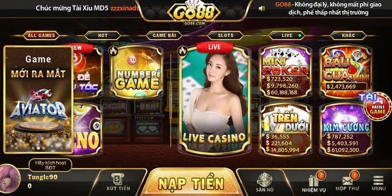 Đánh giá chất lượng Mini game tại Go 88