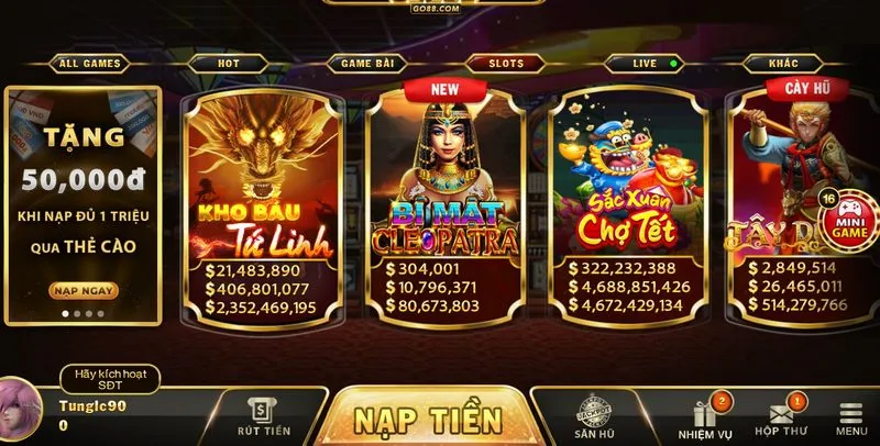 Chọn game cược có tỉ lệ thắng cao