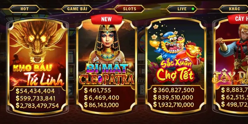 Đánh giá chất lượng slots Kho báu tứ linh tại Go88