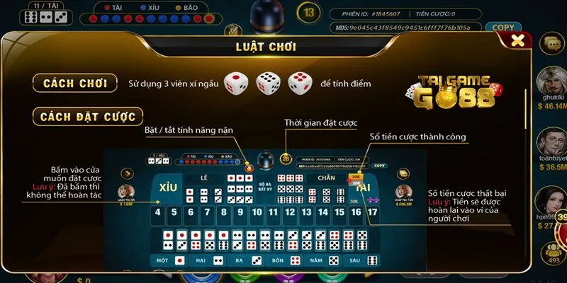 Game cược Sicbo tại Go88 Android là gì?