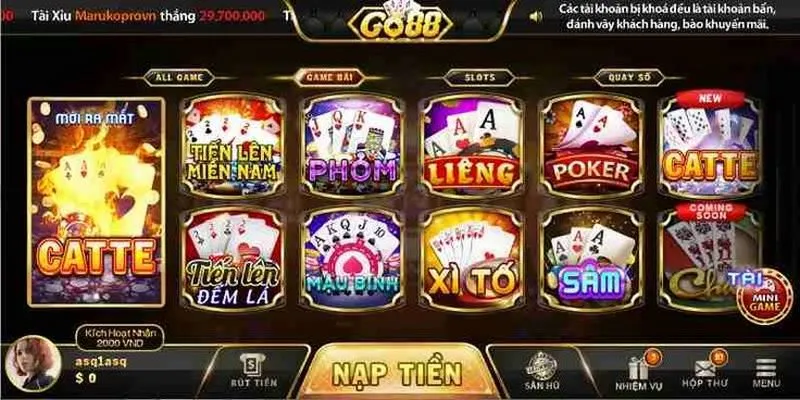 Lý do game bài Poker hấp dẫn tại Go88 IOS