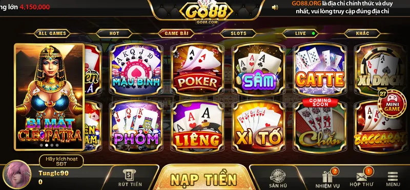 Đánh giá chất lượng game bài Poker hấp dẫn tại Go88 online