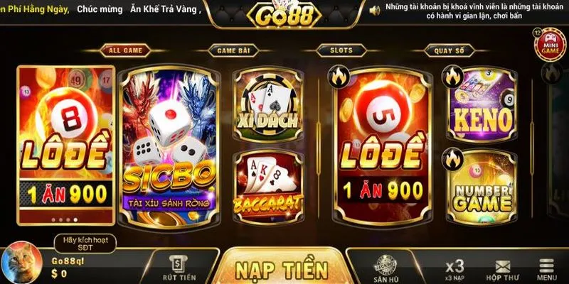 Đánh giá chất lượng Baccarat khi tải Go88