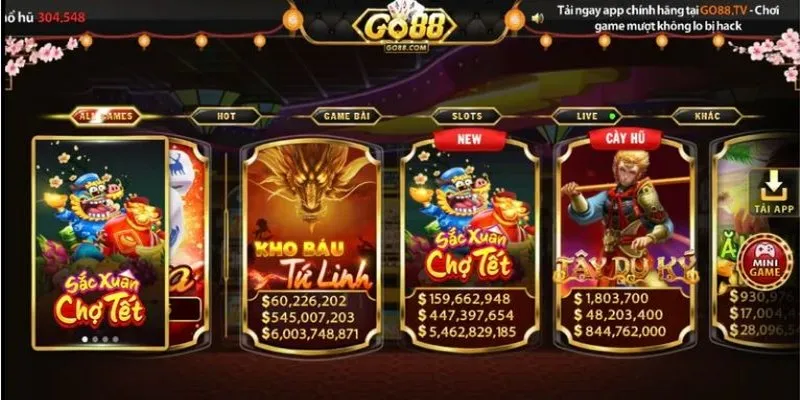 Slots game Sắc xuân chợ tết tại Go 88 là gì?