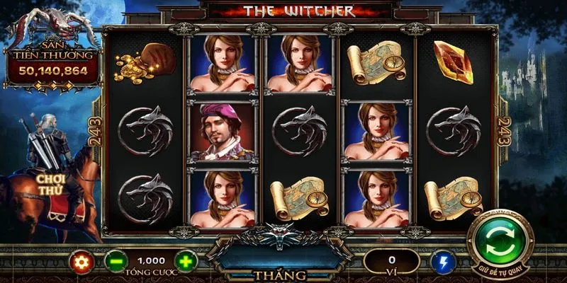 Lưu ý khi truy cập đầu tư The Witcher tại Go88 online