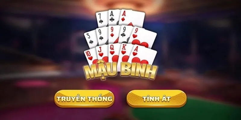 Không chú ý vào những bộ nhỏ trong game Mậu binh