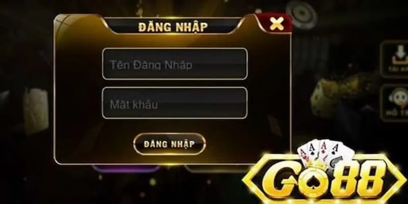 Đăng nhập và nạp tiền Go88 Android