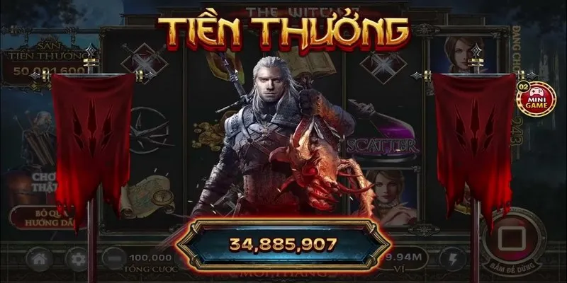 Lý do nổ hũ The Witcher được yêu thích tại Go88 Android