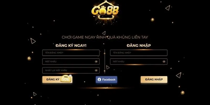 Dùng thông tin tạo tài khoản cá nhân ở link tải Go88