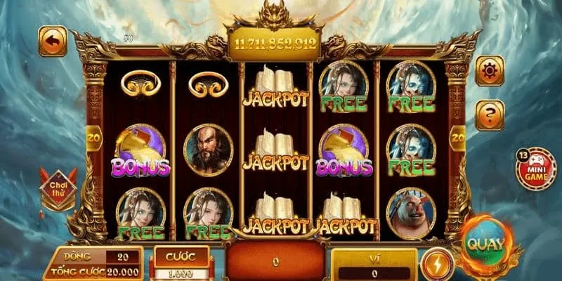 Các tính năng có trong slots game Tây Du Ký