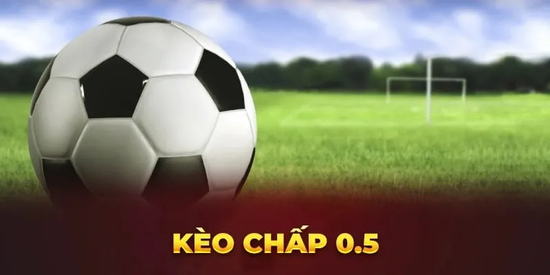 Kèo chấp 0.5 trái là gì?