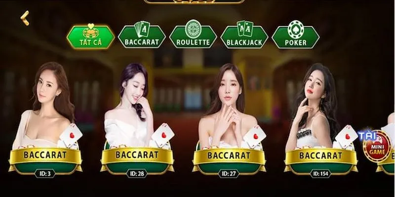 Chọn game cược trong Live Casino tại Go 88