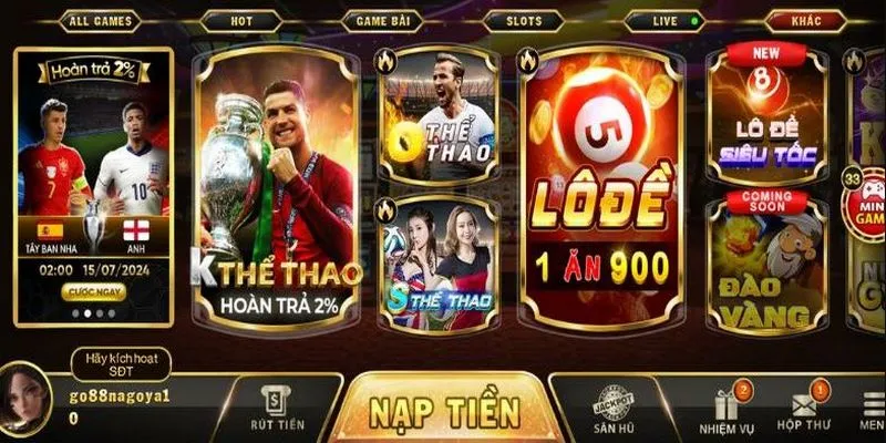 Lý do nên chọn đầu tư kèo thể thao tại Go88