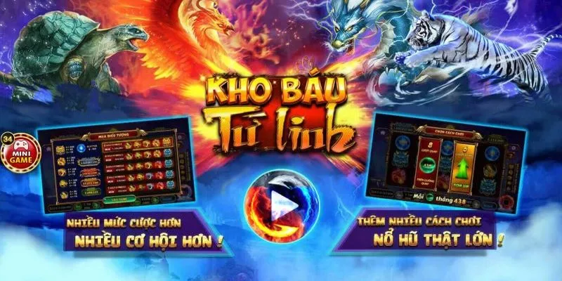 Slots Kho báu tứ linh Go 88