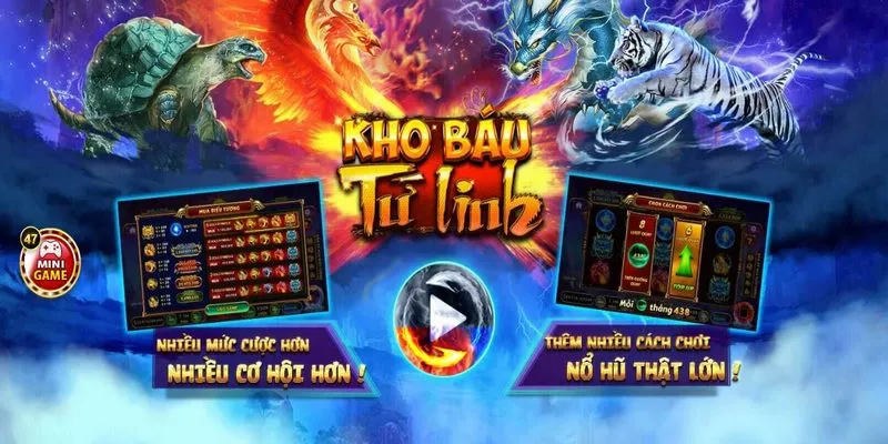 Thông tin tổng quan game Kho báu tứ linh đến từ Go88