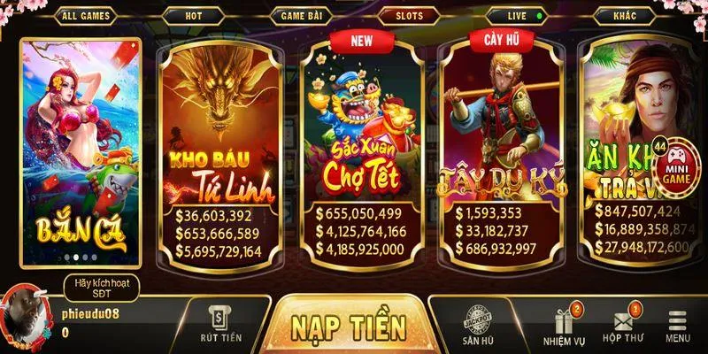 Chọn game bắn cá Go 88